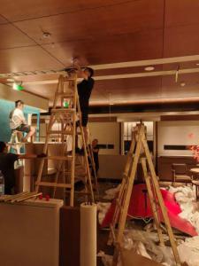 宜宾商铺、锂电展厅、家装采购照明灯具，成都联浦照明四川分公司自产象鼻灯射灯源头厂直达供货。